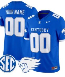 Custom Kentucky Wildcats Jersey Name, Number 2026 Limited Stitched 11 Custom Kentucky Wildcats Jersey Name, Number 2026 Limited Stitched by My Store NCAA Football Jerseys