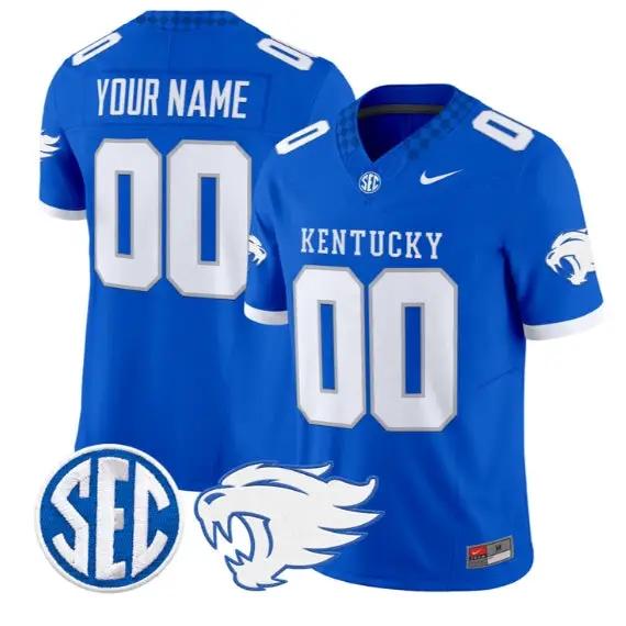 Custom Kentucky Wildcats Jersey Name, Number 2026 Limited Stitched 5 Custom Kentucky Wildcats Jersey Name, Number 2026 Limited Stitched by My Store NCAA Football Jerseys