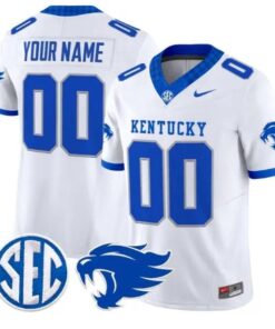 Custom Kentucky Wildcats Jersey Name, Number 2026 Limited Stitched 12 Custom Kentucky Wildcats Jersey Name, Number 2026 Limited Stitched by My Store NCAA Football Jerseys