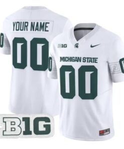 Custom Michigan State Spartans Jersey Name, Number 2026 All Stitched by My Store NCAA Football Jerseys