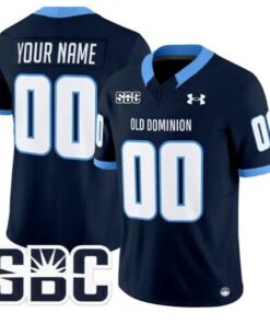 Custom Old Dominion Monarchs Jersey Name, Number 2026 Vapor All Stitched by My Store NCAA Football Jerseys