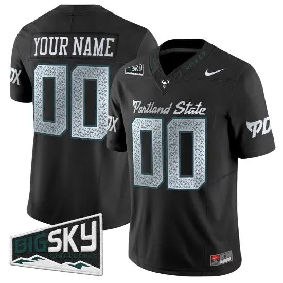 Custom Portland State Vikings Jersey Name, Number 2026 The Storm Stitched 1 Custom Portland State Vikings Jersey Name, Number 2026 The Storm Stitched by My Store NCAA Football Jerseys