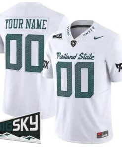 Custom Portland State Vikings Jersey Name, Number 2026 The Storm Stitched 4 Custom Portland State Vikings Jersey Name, Number 2026 The Storm Stitched by My Store NCAA Football Jerseys
