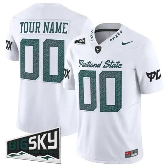 Custom Portland State Vikings Jersey Name, Number 2026 The Storm Stitched 2 Custom Portland State Vikings Jersey Name, Number 2026 The Storm Stitched by My Store NCAA Football Jerseys