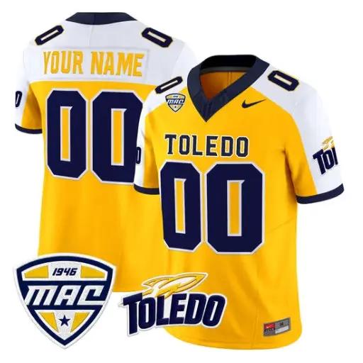 Custom Toledo Rockets Jersey Name, Number 2026 Vapor All Stitched 1 Custom Toledo Rockets Jersey Name, Number 2026 Vapor All Stitched by My Store NCAA Football Jerseys