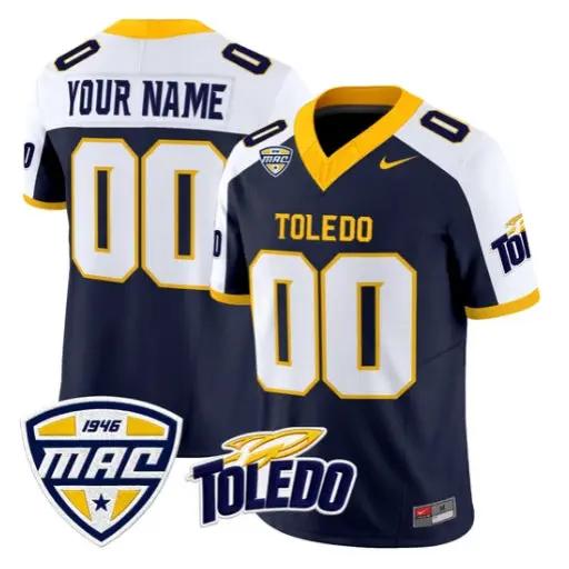 Custom Toledo Rockets Jersey Name, Number 2026 Vapor All Stitched 4 Custom Toledo Rockets Jersey Name, Number 2026 Vapor All Stitched by My Store NCAA Football Jerseys
