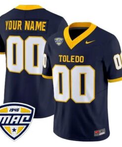 Custom Toledo Rockets Jersey Name, Number 2026 Vapor All Stitched 8 Custom Toledo Rockets Jersey Name, Number 2026 Vapor All Stitched by My Store NCAA Football Jerseys