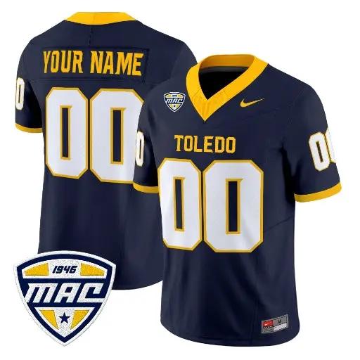 Custom Toledo Rockets Jersey Name, Number 2026 Vapor All Stitched 3 Custom Toledo Rockets Jersey Name, Number 2026 Vapor All Stitched by My Store NCAA Football Jerseys