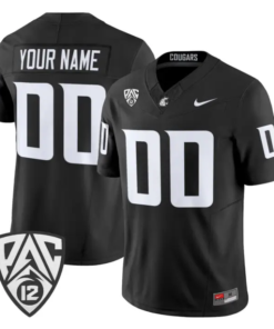 Custom Washington State Cougars Jersey Name, Number 2026 Vapor Stitched 10 Custom Washington State Cougars Jersey Name, Number 2026 Vapor Stitched by My Store NCAA Football Jerseys