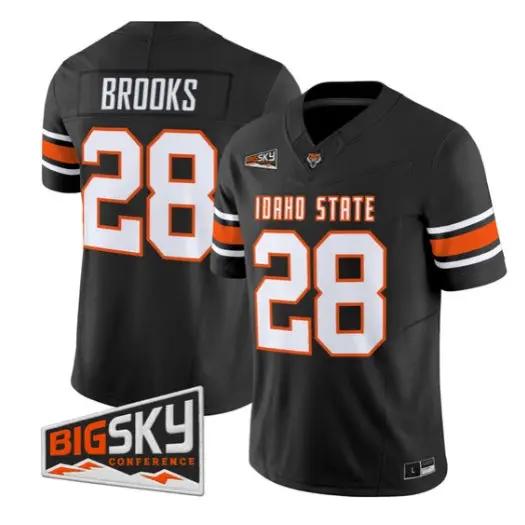 Dason Brooks Jersey #28 Idaho State Bengals 2026 Limited All Stitched 1 Dason Brooks Jersey #28 Idaho State Bengals 2026 Limited All Stitched by My Store NCAA Football Jerseys