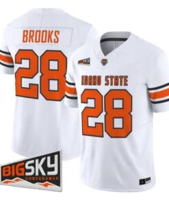 Dason Brooks Jersey #28 Idaho State Bengals 2026 Limited All Stitched 6 Dason Brooks Jersey #28 Idaho State Bengals 2026 Limited All Stitched by My Store NCAA Football Jerseys
