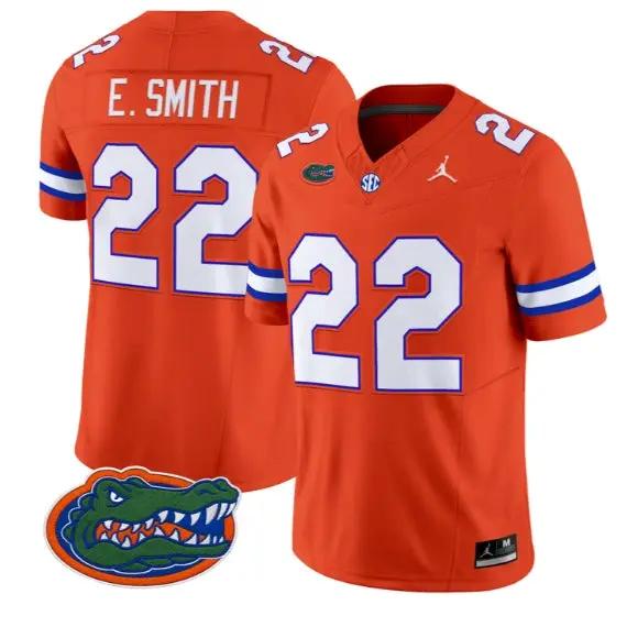 Emmitt Smith #22 Florida Gators Jersey 2026 Vapor Limited Stitched by My Store NCAA Football Jerseys