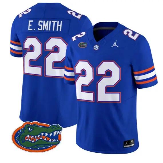 Emmitt Smith #22 Florida Gators Jersey 2026 Vapor Limited Stitched by My Store NCAA Football Jerseys