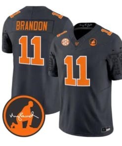 Faizon Brandon Jersey #11 Tennessee Volunteers 2026 Neyland Legacy All Stitched by My Store NCAA Football Jerseys