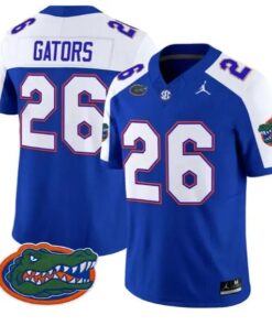 Gators #26 Florida Gators Jersey 2026 Vapor Limited All Stitched by My Store NCAA Football Jerseys