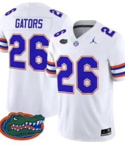 Gators #26 Florida Gators Jersey 2026 Vapor Limited All Stitched by My Store NCAA Football Jerseys