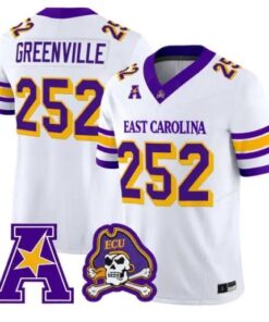 Greenville Jersey #252 East Carolina Pirates 2026 Vapor Limited All Stitched by My Store NCAA Football Jerseys
