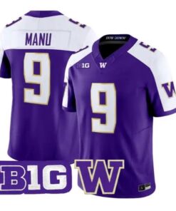 Jacob Manu #9 Washington Huskies Jersey 2026 Limited All Stitched 8 Jacob Manu #9 Washington Huskies Jersey 2026 Limited All Stitched by My Store NCAA Football Jerseys