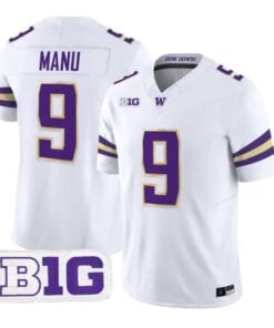 Jacob Manu #9 Washington Huskies Jersey 2026 Limited All Stitched 10 Jacob Manu #9 Washington Huskies Jersey 2026 Limited All Stitched by My Store NCAA Football Jerseys