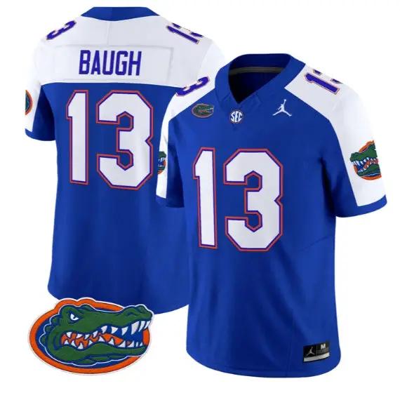 Jadan Baugh #13 Florida Gators Jersey 2026 Vapor Limited All Stitched by My Store NCAA Football Jerseys