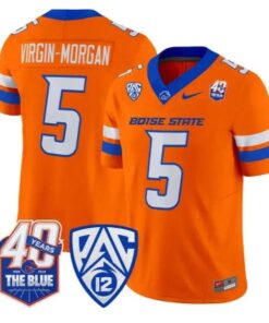 Jayden Virgin-Morgan Jersey #5 Boise State Broncos 2026 All Stitched 9 Jayden Virgin-Morgan Jersey #5 Boise State Broncos 2026 All Stitched by My Store NCAA Football Jerseys