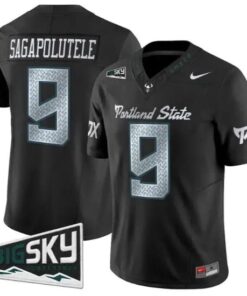 John-Keawe Sagapolutele Jersey #9 Portland State Vikings 2026 All Stitched by My Store NCAA Football Jerseys