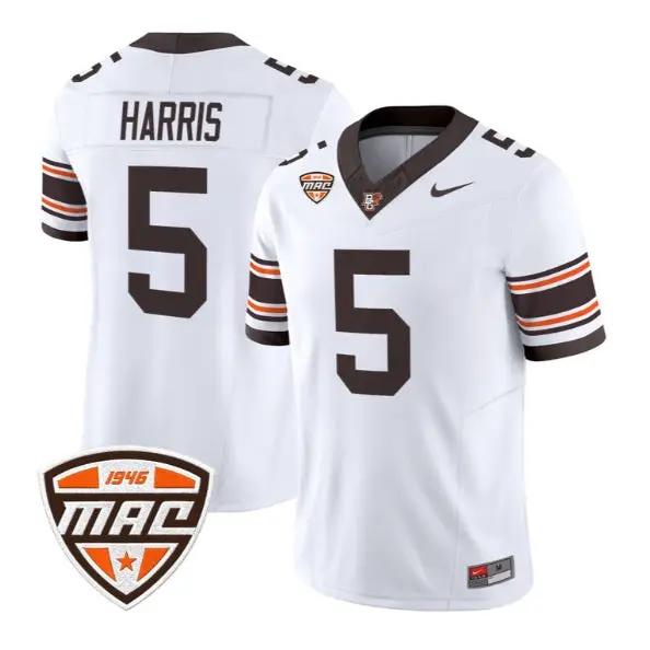 Josh Harris #5 Bowling Green Falcons Jersey 2026 Vapor All Stitched by My Store NCAA Football Jerseys