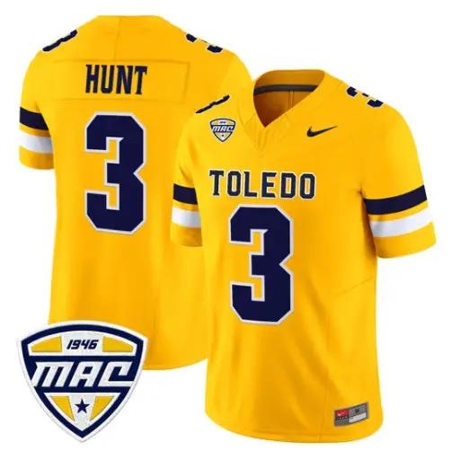 Kareem Hunt Jersey #3 Toledo Rockets 2026 Vapor Limited All Stitched 2 Kareem Hunt Jersey #3 Toledo Rockets 2026 Vapor Limited All Stitched by My Store NCAA Football Jerseys