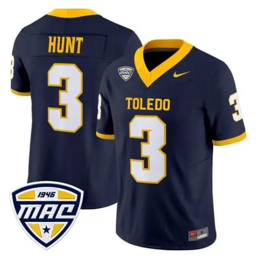 Kareem Hunt Jersey #3 Toledo Rockets 2026 Vapor Limited All Stitched 4 Kareem Hunt Jersey #3 Toledo Rockets 2026 Vapor Limited All Stitched by My Store NCAA Football Jerseys