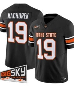 Mike Machurek Jersey #19 Idaho State Bengals 2026 Limited All Stitched by My Store NCAA Football Jerseys