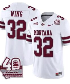 Peyton Wing Jersey #32 Montana Grizzlies 2026 Limited All Stitched 10 Peyton Wing Jersey #32 Montana Grizzlies 2026 Limited All Stitched by My Store NCAA Football Jerseys