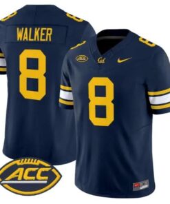 Rico Walker #8 Golden Bears Jersey 2026 Vapor Limited - All Stitched by My Store NCAA Football Jerseys
