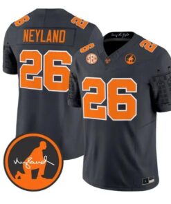 Robert Neyland Jersey #26 Tennessee Volunteers 2026 Neyland Legacy All Stitched by My Store NCAA Football Jerseys
