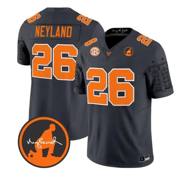 Robert Neyland Jersey #26 Tennessee Volunteers 2026 Neyland Legacy All Stitched 1 Robert Neyland Jersey #26 Tennessee Volunteers 2026 Neyland Legacy All Stitched by My Store NCAA Football Jerseys