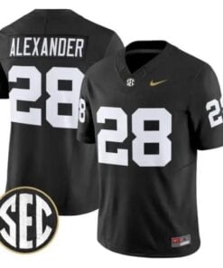 Sedrick Alexander Jersey #7 Vanderbilt Commodores 2026 Vapor Stitched by My Store NCAA Football Jerseys
