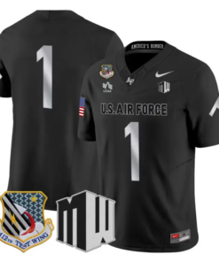 Team Jersey #1 Air Force Falcons 2026 Vapor Limited All Stitched by My Store NCAA Football Jerseys
