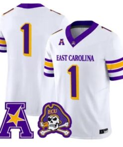 Team Jersey #1 East Carolina Pirates 2026 Vapor Limited All Stitched by My Store NCAA Football Jerseys