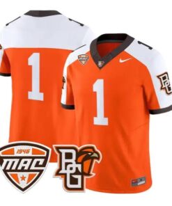 Team Jersey #1 Bowling Green Falcons Jersey 2026 Limited Stitched 8 Team Jersey #1 Bowling Green Falcons Jersey 2026 Limited Stitched by My Store NCAA Football Jerseys