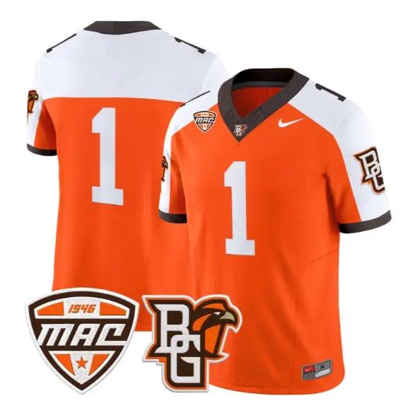 Team Jersey #1 Bowling Green Falcons Jersey 2026 Limited Stitched 3 Team Jersey #1 Bowling Green Falcons Jersey 2026 Limited Stitched by My Store NCAA Football Jerseys