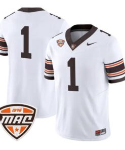 Team Jersey #1 Bowling Green Falcons Jersey 2026 Limited Stitched 10 Team Jersey #1 Bowling Green Falcons Jersey 2026 Limited Stitched by My Store NCAA Football Jerseys
