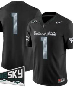 Team Jersey #1 Portland State Vikings 2026 The Storm Limited All Stitched by My Store NCAA Football Jerseys