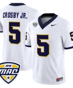 Terrell Crosby Jr. Jersey #5 Toledo Rockets 2026 Vapor Limited Stitched by My Store NCAA Football Jerseys
