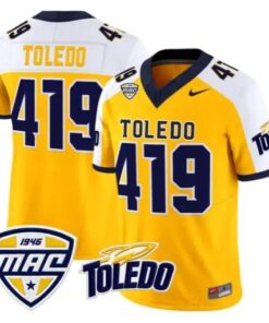 Toledo Rockets Jersey #419 Toledo Rockets 2026 Vapor Limited Stitched by My Store NCAA Football Jerseys