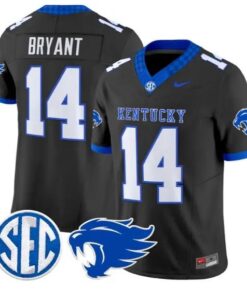 Ty Bryant #14 Kentucky Wildcats Jersey 2026 Vapor Limited Stitched by My Store NCAA Football Jerseys