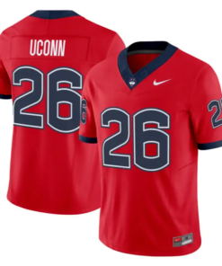 UConn Jersey #26 UConn Huskies 2026 Vapor Limited Football All Stitched by My Store NCAA Football Jerseys