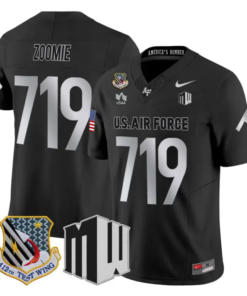 Zoomie Jersey #719 Air Force Falcons 2026 Vapor Limited All Stitched by My Store NCAA Football Jerseys