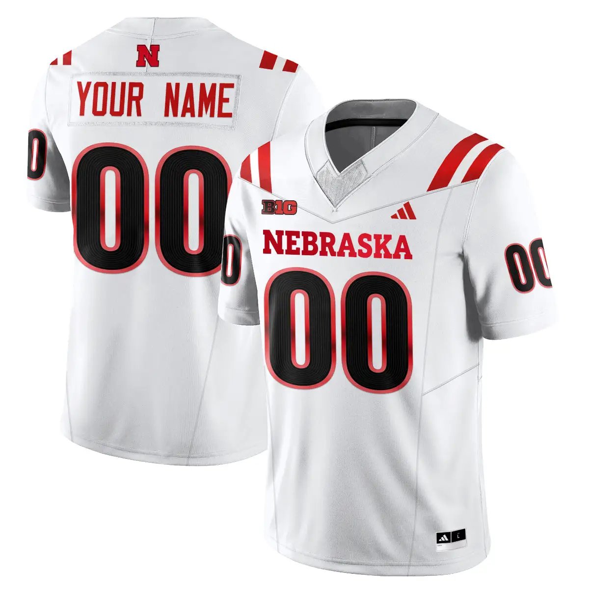 Nebraska Huskers 2026 "The Fire Rises" Vapor Custom Jersey - Stitched 2 Nebraska Huskers 2026 "The Fire Rises" Vapor Custom Jersey - Stitched by Nebraska Huskers