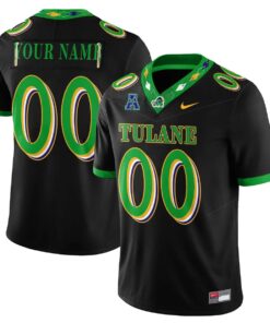 Tulane Green Wave 2026 City Football Vapor Custom Jersey - Stitched by Tulane Green Wave