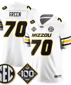 Missouri Tigers 100th Anniversary of Memorial Stadium Vapor Jersey - Stitched 102 MIZZ 100th Anniversary of Memorial Stadium Vapor Jersey - Stitched by Missouri Tigers