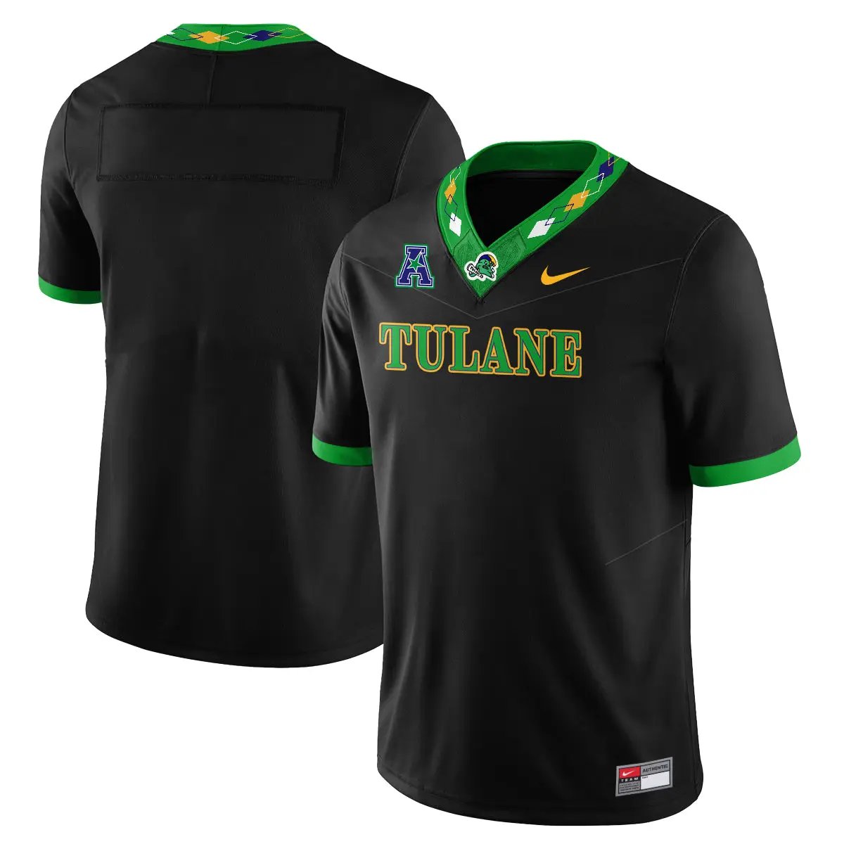 Tulane Green Wave 2026 Mardi Gras-Inspired City Edition - Stitched 20 TUL 2026 Mardi Gras-Inspired City Edition - Stitched (2) by Tulane Green Wave
